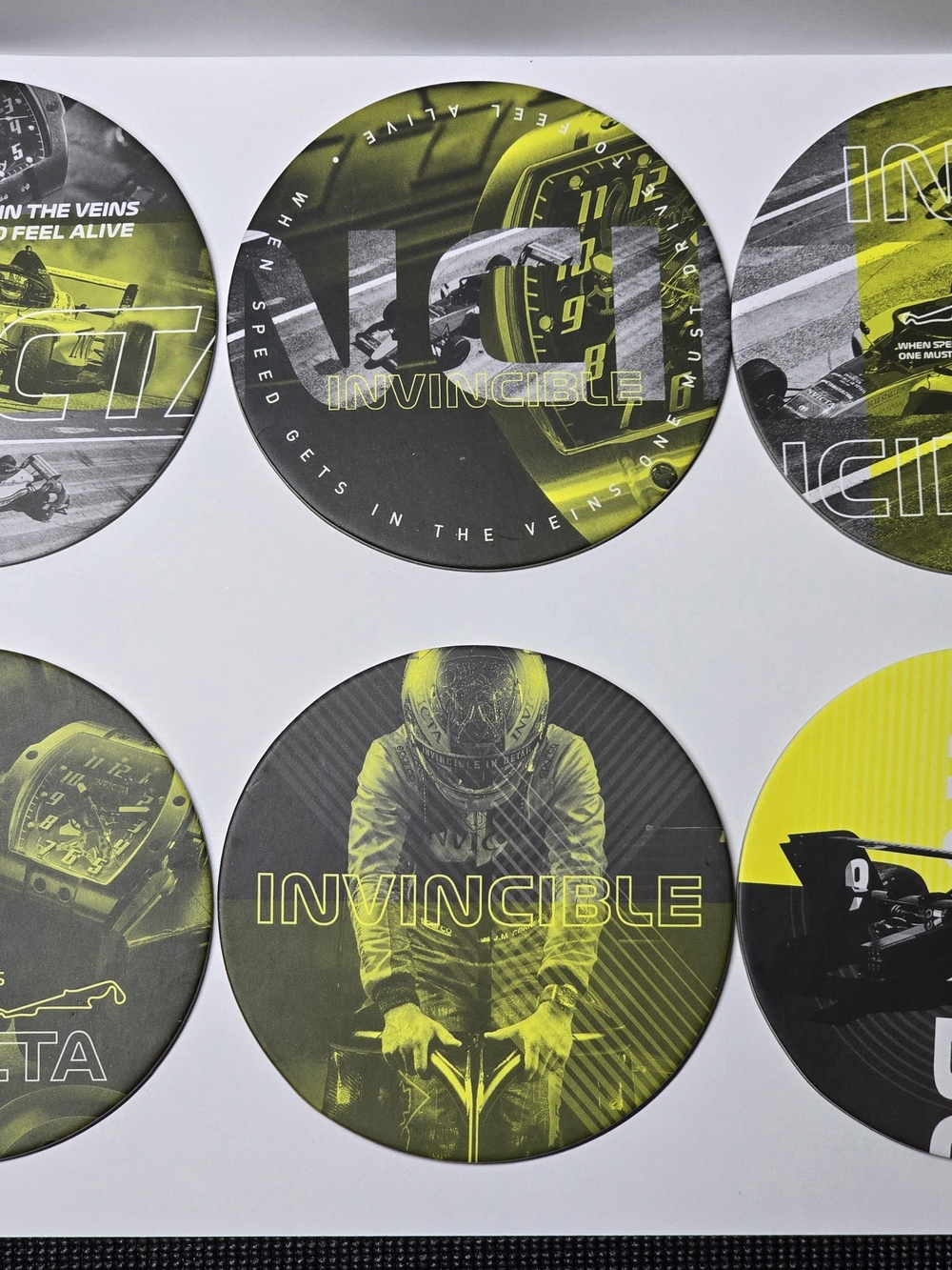 Invicta - 24 Piece Coasters - 4 Different Sets - (IG0321) - Picture 5 of 11